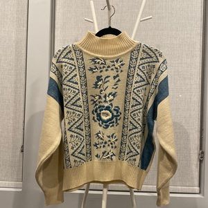 Vintage 80’s Espirit Sport Wool and Acrylic sweater Medium